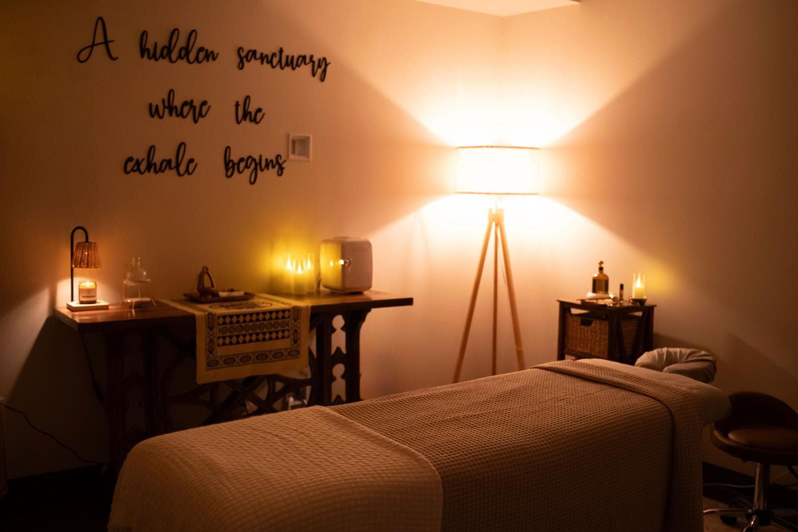 The Rooted Method studio, a hidden sanctuary where the exhale begins