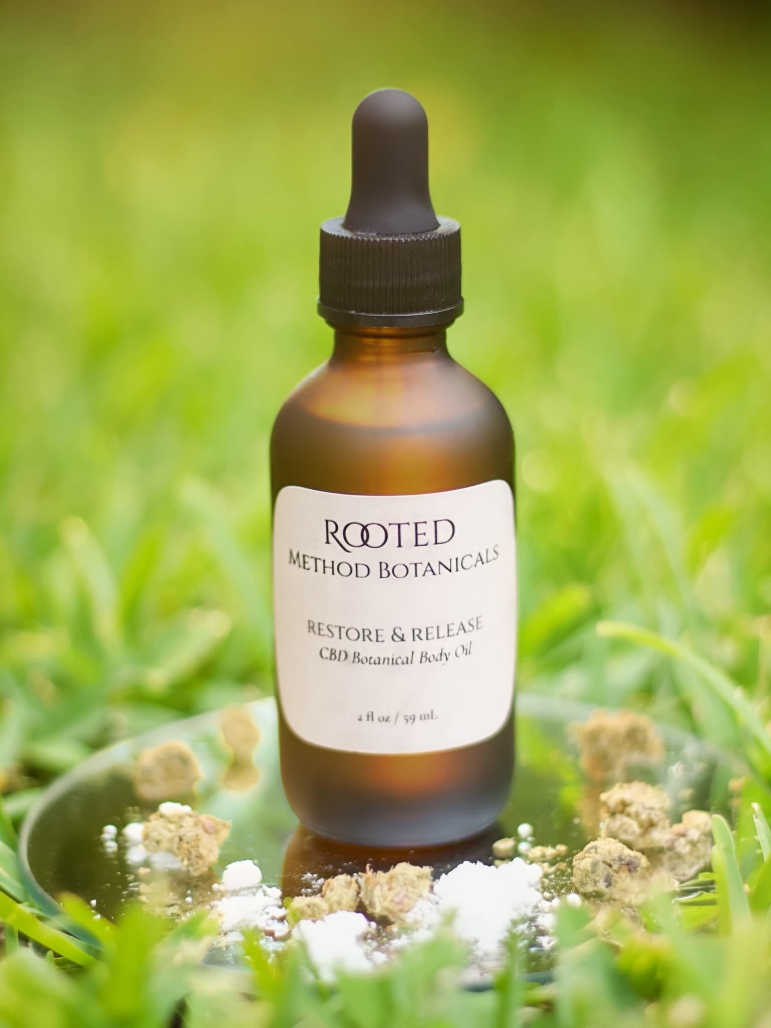 Restore & Release — CBD Botanical Body Oil, 2 fl oz / 59 mL